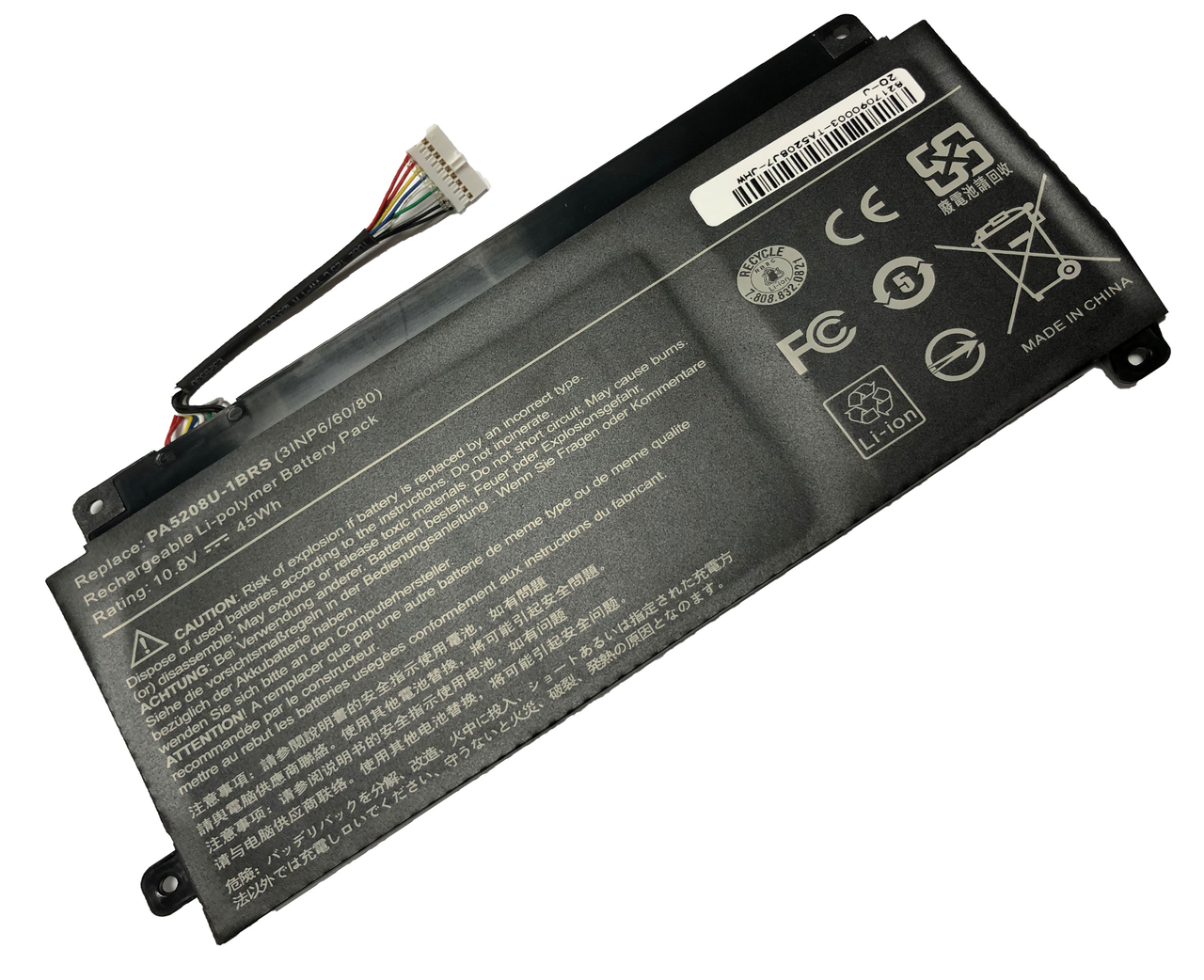 Акумуляторна батарея Toshiba PA5208U-1BRS CB30 CB35 CB35 CB35-B3340 CB35-B3330