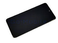 Дисплей Huawei P Smart 2021, Huawei Y7a, Honor 10X Lite з сенсором чорний + рамка оригінал (Китай)