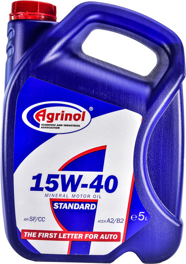 Масло Агрінол 15W-40 SF/CC кан. 5л, фото 1