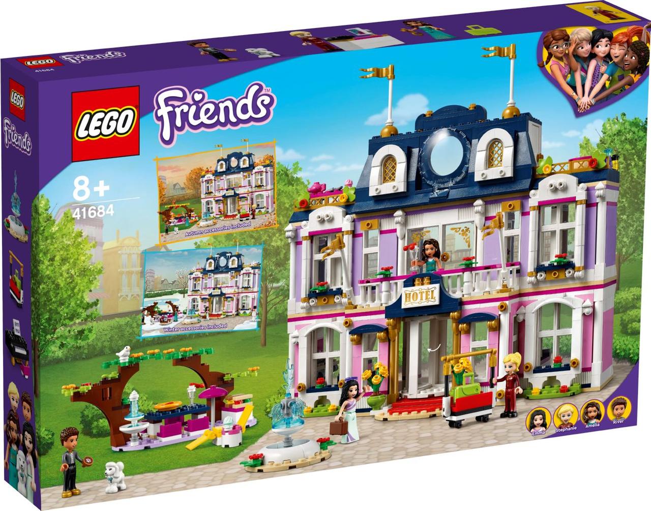 Lego Friends Гранд-готель Хартлейк Сіті 41684