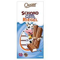 Шоколад молочный Choceur Schoko Milch Riegel 200 г Германия