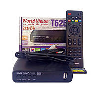 Т2 ресивер тюнер T2 World Vision T625D2 + прошивка + IPTV канали