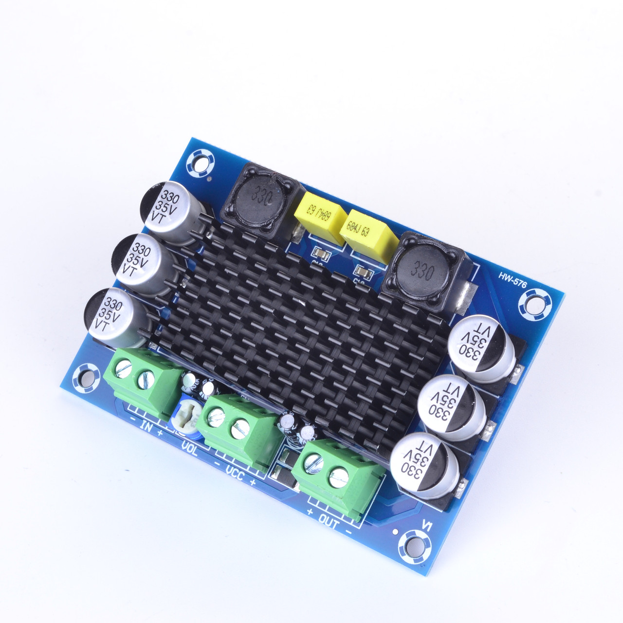 Плата звукового підсилювача XH-M542 TPA3116D2 100W DC 12-26V MONO