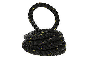 Тренажер канат для кросфіту, канат для лазіння, шведської стінки 38мм 12м OSPORT (MS 3249-2)