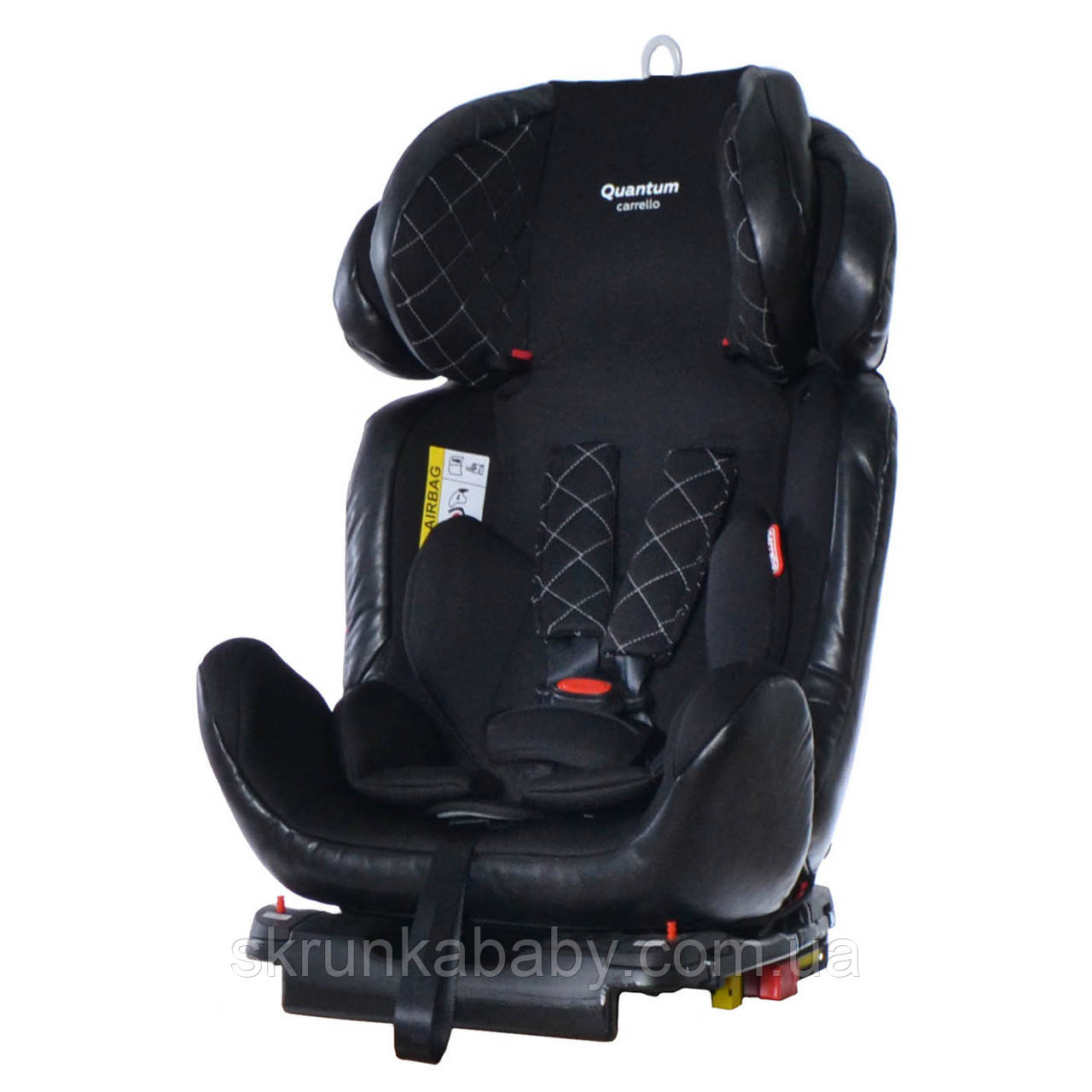 Автокрісло CARRELLO Quantum CRL-11803/1 ISOFIX Black Panther група 0+1+2+3