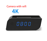 IP мини камера часы видео наблюдения usb с датчиком движения WiFi FULL HD 4К