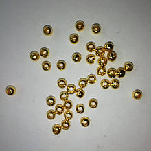 Стопери для затиску намистин крімпи 2,5 мм, колір бронзовий, 10000 штук