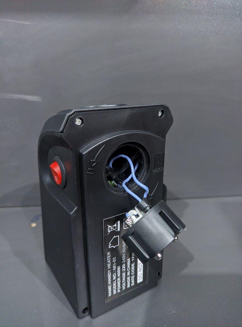 УЦІНКА! Обігрівач електричний тепловентилятор портативний Handy Heater 400W, фото 1