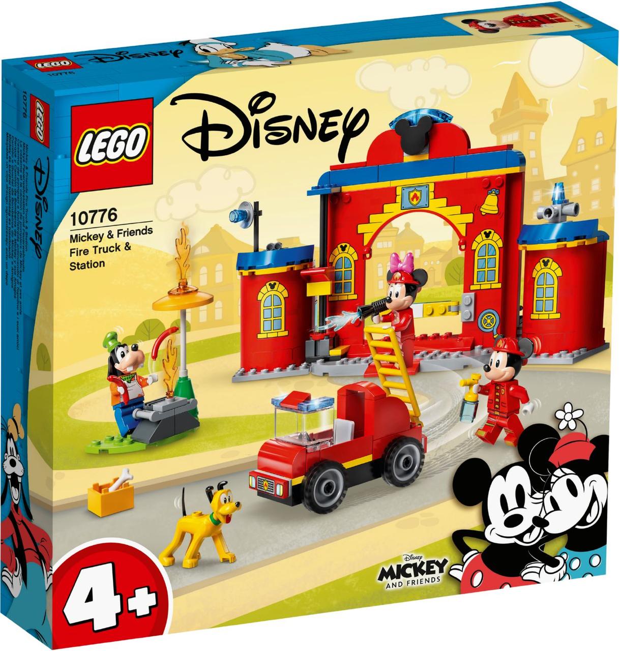 Lego Mickey and Friends пожежлива частина і машина Міккі та його друзів 10776