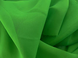 Шифон (вуаль) однотонний зелений