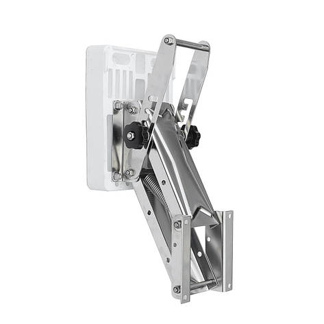 Кріплення (навісний транец) нержавейка для човнового мотора 15-40кг пластина пластик 3501005, фото 1