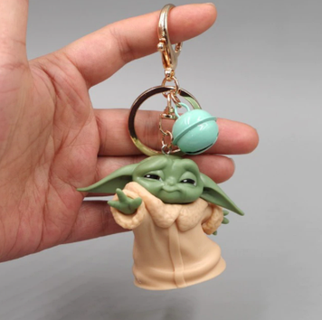 Брелоки брелок Yoda Йода Star Wars Грогу використовує силу v2 Seuno