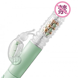 Подвійний вібратор з висуванням, стимулятор для піхви і клітора, інтимні іграшки для жінок, фото 4