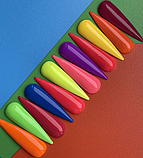 Неонова база GeliX №11, колір зелений, РОЗПРОДАЖ, фото 3