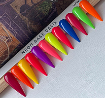 Неонова база GeliX №11, колір зелений, РОЗПРОДАЖ