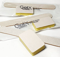 Набір Пилочка+бафик (одноразові) жовта вставка