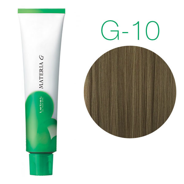 Lebel MATERIA GREY 120 р. Перманентний барвник для сивого волосся G - 10 (яркий блондин жовтий)