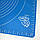 Силіконовий килимок A-Plus для розкочування і випічки 40 х 50 см Блакитний (4050), фото 2