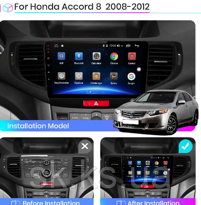 Junsun 4G Android магнітолу для Honda Accord 8 2008-2012 wifi