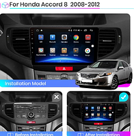 Junsun 4G Android магнітола для Honda Accord 8 2008-2012 wifi