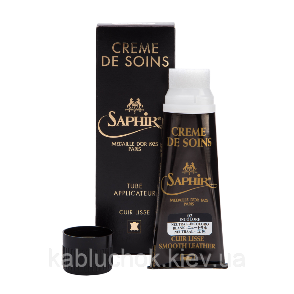 Крем для гладких шкір Saphir Medaille D'or Creme de Soins, 75 мл (4 кольори на вибір), фото 1
