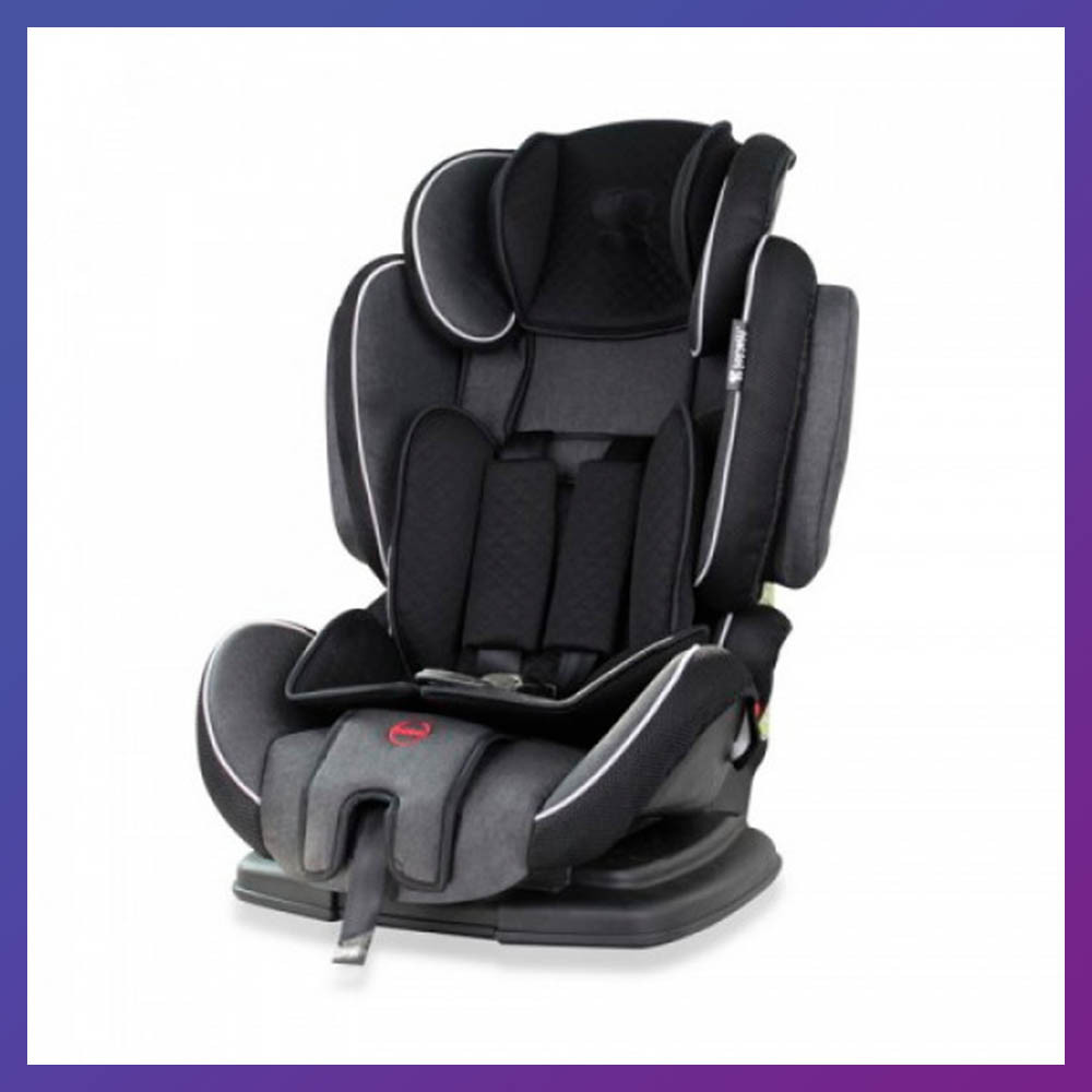 Дитяче автокрісло від 1 року до 12 років група 1/2/3 (9-36 кг) Lorelli MAGIC PREMIUM чорне, фото 1