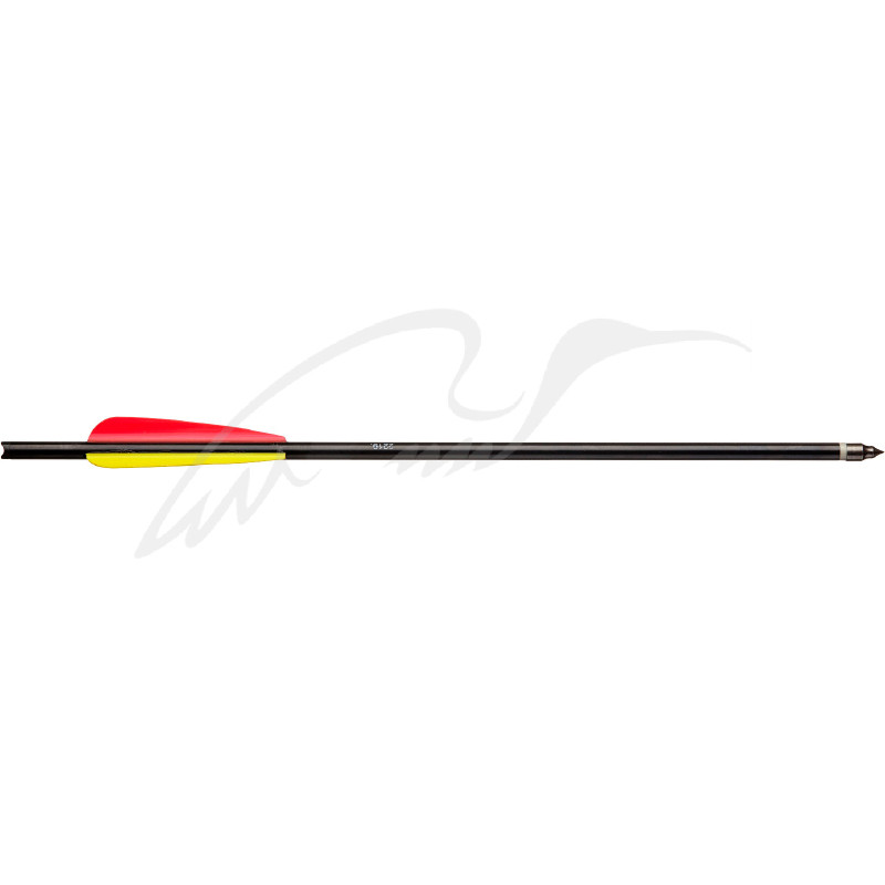 Стріла для гвинтівочного арбалета Man Kung MK-AL16BK, Алюміній, Чорний