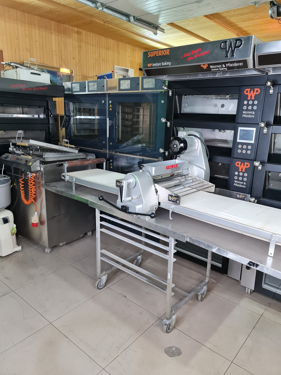 Тісторозкатувальна машина для шарудки, піци SEEWER RONDO з Німеччини, фото 1