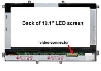 10.1" WXGA HD 1280x800, AU Optronics B101EW05 V.0 TFT, LED, 40-pin, глянцевая, slim, IPS, крепление - ушки с 4