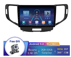 Junsun 4G Android магнітола для Honda Accord 8 2008-2012 wifi 2ГБ ОЗУ + 32 + 4G тип В