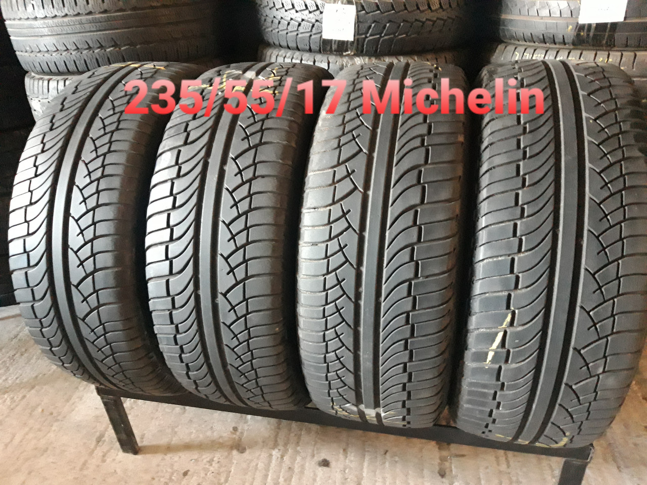 Пара літніх шин 235/55/17 Michelin Latitude Diamaris,без пробігу по Україні,гарний стан.