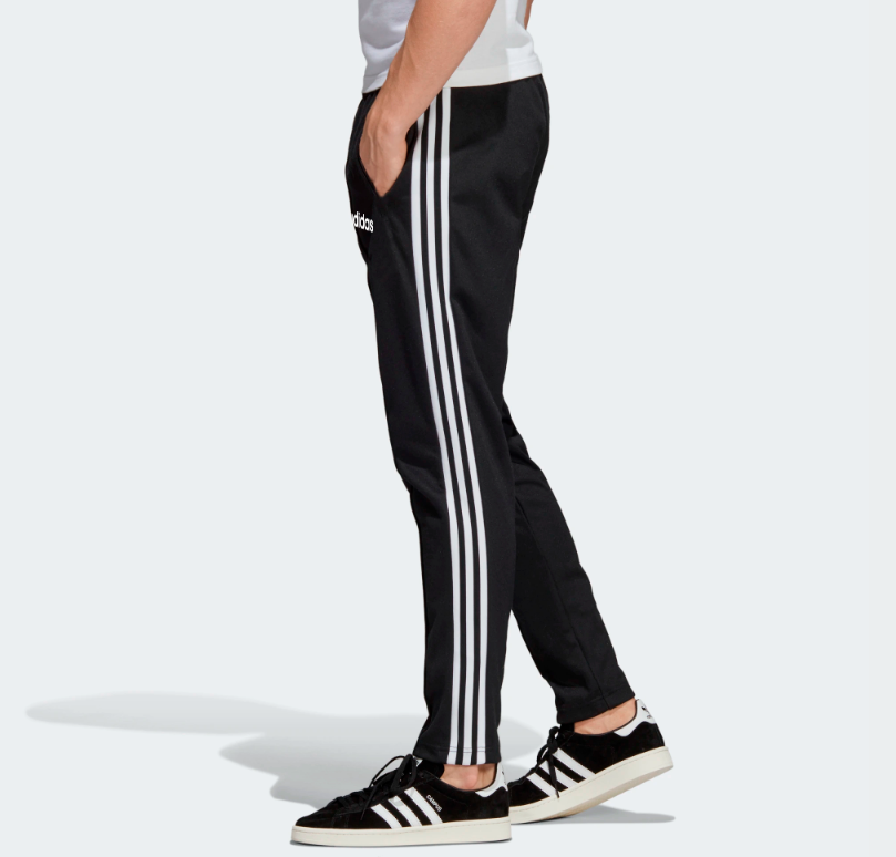 Чоловічі спортивні штани Adidas (Адідас) еластик, дайвінг чорні