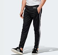 Мужские спортивные штаны Adidas (Адидас) эластик, дайвинг черные