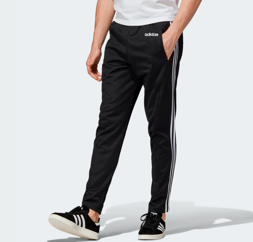 Чоловічі спортивні штани Adidas (Адідас) еластик, дайвінг чорні