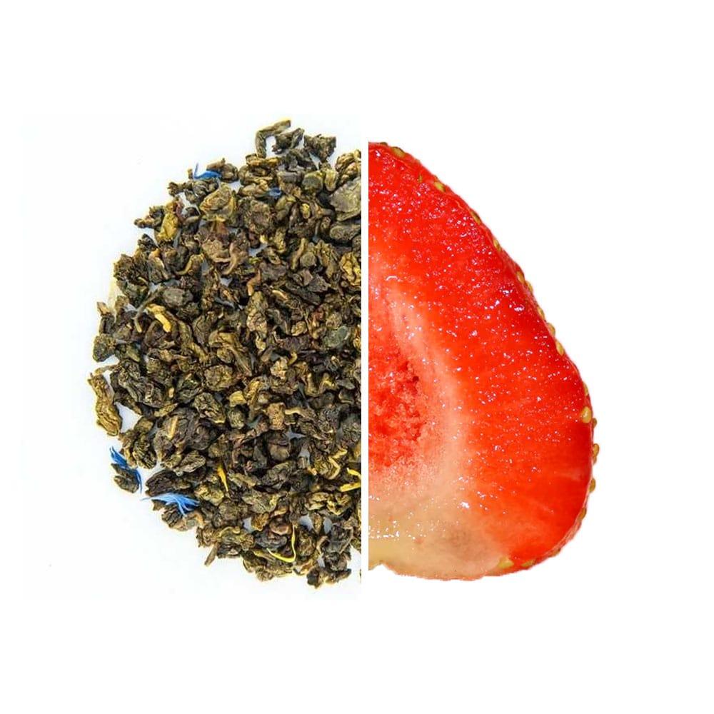 Чай Teahouse (Тіахаус) Полуничный улун 250 г (Tea Teahouse Strawberry oolong 250 g)