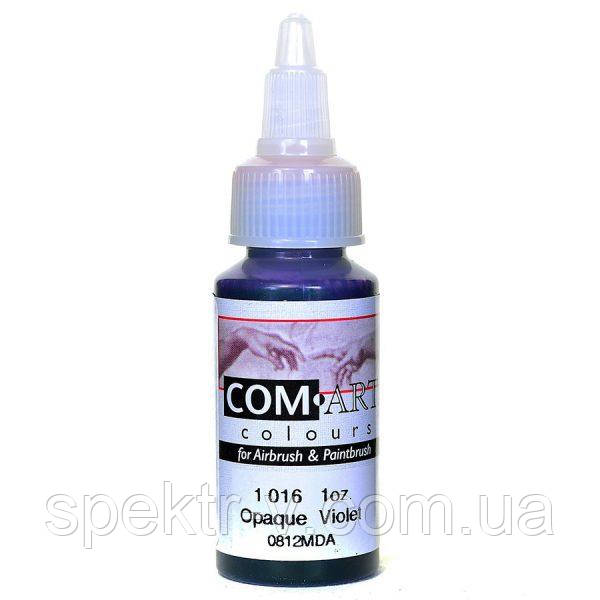 Фарба акрилова Com Art 10161 Opaque Violet фіолетова покривна, 28 мл