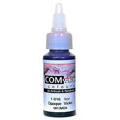 Фарба акрилова Com Art 10161 Opaque Violet фіолетова покривна, 28 мл