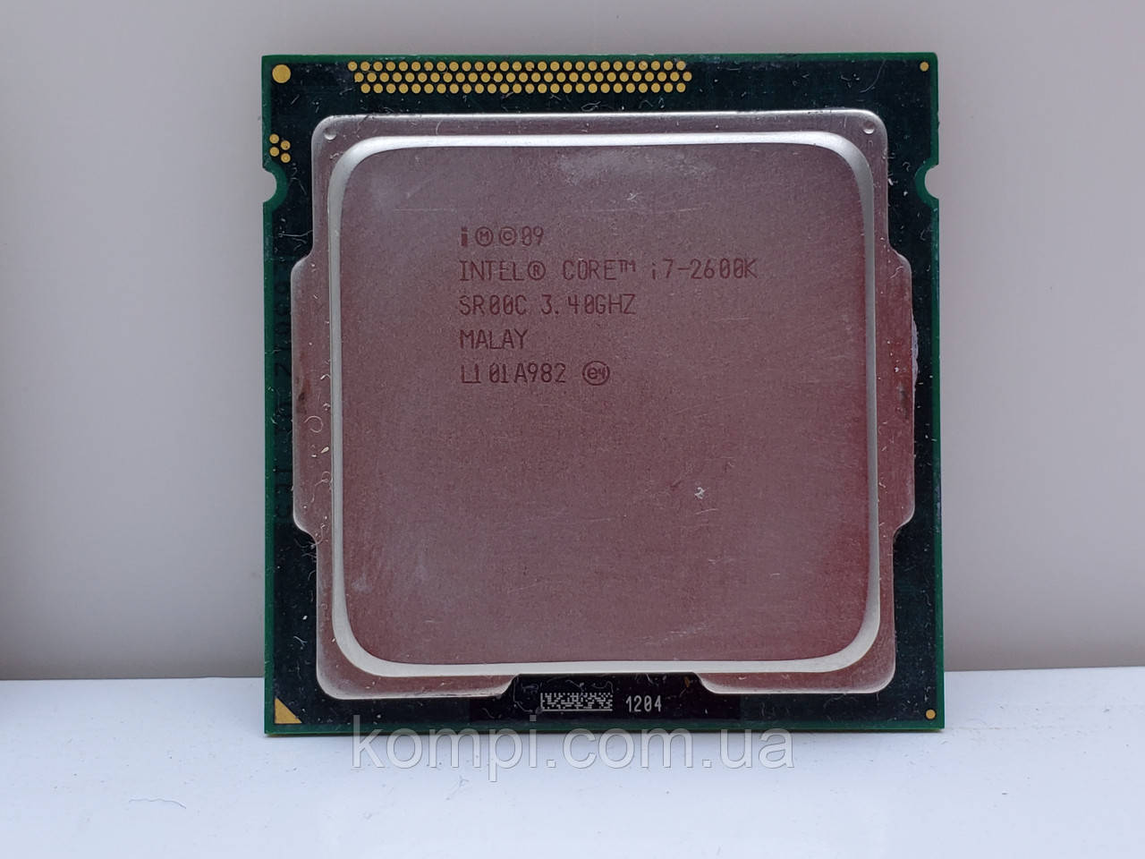 Процесор Intel Core i7-2600K s1155 (3.40GHz, s1155, tray, б/у)