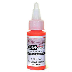 Фарба акрилова Com Art 10211 Opaque Dyaryl Orange темна помаранчева покривна, 28 мл