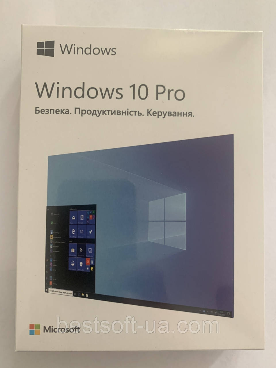 Microsoft Windows PRO 10, UKR, Box-версія (HAV-00102), фото 1