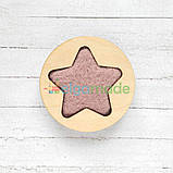 Шаблон дерев'яний для валяння із вовни ЗІРКА, 5.5 см, фото 5