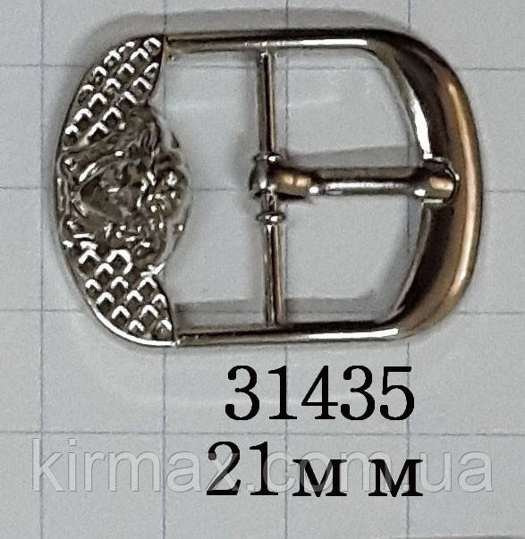 Пряжка 31435 нікель 21мм