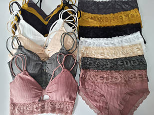 Комплект Топ і Трусики BOBO Мікс 8шт (9905)