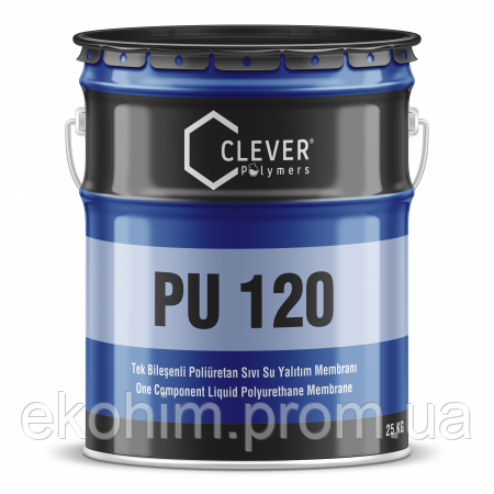 Поліуретанова гідроізоляція Clever PU Base 120 (упаковка 25 кг)