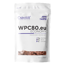 Протеїн WPC80.eu Economy OstroVit 700 г Шоколад