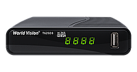 World Vision T625D3 H.265 Т2 Тюнер DVB-T2/C з інтернет-застосунками IPTV, DLNA, YouTube, Megogo, Stalker