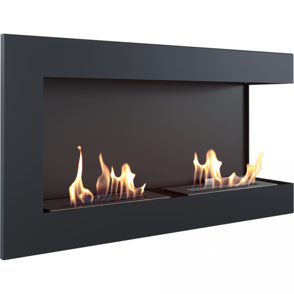 Біокамін кутовий Kratki DELTA 900 правий з сертифікатом TUV