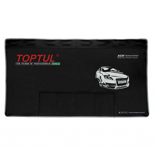 Захисна накидка на бампер вінілова з кишенями 1070х600 TOPTUL JJAQ1106, фото 1