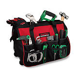 Сумка для інструменту з колесами та телескопічною ручкою 530x270x320 TOPTUL PBW-053A, фото 2