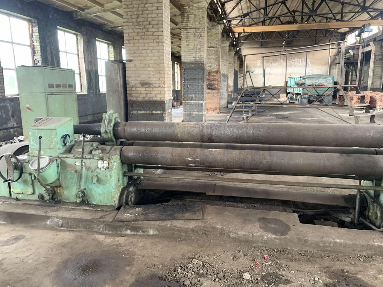 Вальці тривалкові для гнуття листа UBBD 12х3150, фото 1